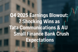 Q4 2025 Earnings Blowout: 7 Shocking Wins as Tata Communications & AU Small Finance Bank Crush Expectations