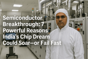 Semiconductor Breakthrough: 7 Powerful Reasons India’s Chip Dream Could Soar—or Fail Fast
