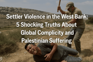 Settler Violence in the West Bank: 5 Shocking Truths About Global Complicity and Palestinian Suffering
