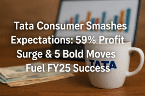 Tata Consumer Smashes Expectations: 59% Profit Surge & 5 Bold Moves Fuel FY25 Success