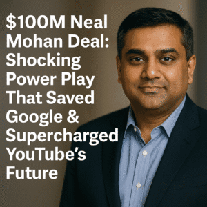 $100M Neal Mohan Deal: Shocking Power Play That Saved Google & Supercharged YouTube's Future