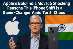 Apple’s Bold India Move: 5 Shocking Reasons This iPhone Shift Is a Game-Changer Amid Tariff Chaos