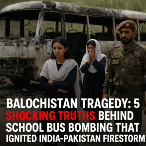 Balochistan Tragedy: 5 Shocking Truths Behind School Bus Bombing That Ignited India-Pakistan Firestorm