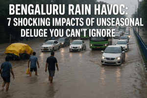 Bengaluru Rain Havoc: 7 Shocking Impacts of Unseasonal Deluge You Can’t Ignore
