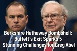 Berkshire Hathaway Bombshell: Buffett’s Exit Sparks 5 Stunning Challenges for Greg Abel