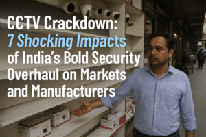 CCTV Crackdown: 7 Shocking Impacts of India’s Bold Security Overhaul on Markets and Manufacturers