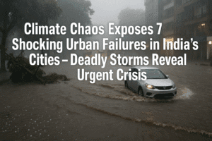 Climate Chaos Exposes 7 Shocking Urban Failures in India’s Cities – Deadly Storms Reveal Urgent Crisis