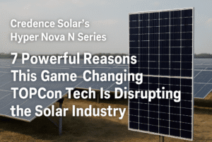 Credence Solar’s Hyper Nova N Series: 7 Powerful Reasons This Game-Changing TOPCon Tech Is Disrupting the Solar Industry