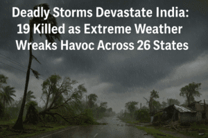 Deadly Storms Devastate India: 19 Killed as Extreme Weather Wreaks Havoc Across 26 States