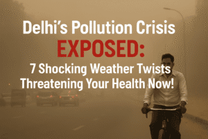 Delhi’s Pollution Crisis EXPOSED: 7 Shocking Weather Twists Threatening Your Health Now!