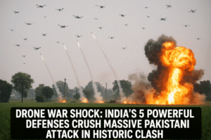 Drone War Shock: India’s 5 Powerful Defenses Crush Massive Pakistani Attack in Historic Clash
