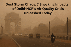 Dust Storm Chaos: 7 Shocking Impacts of Delhi-NCR’s Air Quality Crisis Unleashed Today