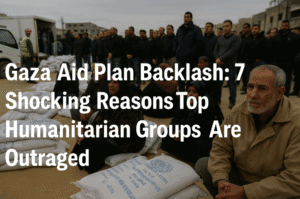 Gaza Aid Plan Backlash: 7 Shocking Reasons Top Humanitarian Groups Are Outraged