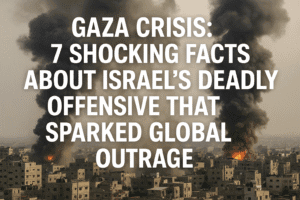 Gaza Crisis: 7 Shocking Facts About Israel’s Deadly Offensive That Sparked Global Outrage