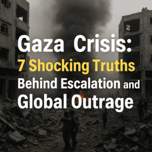Gaza Crisis: 7 Shocking Truths Behind Escalation and Global Outrage