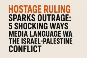 Hostage Ruling Sparks Outrage: 5 Shocking Ways Media Language Warps the Israel-Palestine Conflict