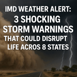 IMD Weather Alert: 3 Shocking Storm Warnings That Could Disrupt Life Across 8 States
