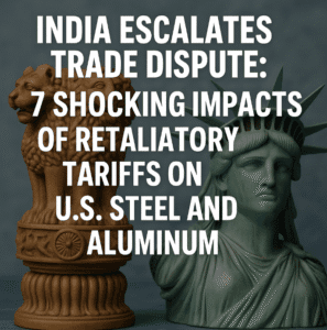 India Escalates Trade Dispute: 7 Shocking Impacts of Retaliatory Tariffs on U.S. Steel and Aluminum