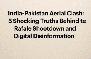 India-Pakistan Aerial Clash: 5 Shocking Truths Behind the Rafale Shootdown and Digital Disinformation