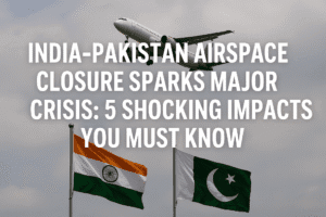 India-Pakistan Airspace Closure Sparks Major Crisis: 5 Shocking Impacts You Must Know