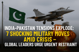 India-Pakistan Tensions Explode: 7 Shocking Military Moves Amid Crisis – Global Leaders Urge Urgent Restraint