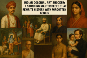 Indian Colonial Art Shocker: 7 Stunning Masterpieces That Rewrite History with Forgotten Genius