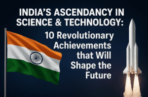 India's Ascendancy in Science & Technology: 10 Revolutionary Achievements that Will Shape the Future