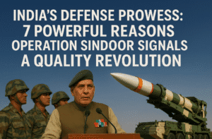 India’s Defense Prowess: 7 Powerful Reasons Operation Sindoor Signals a Quality Revolution