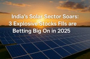 India’s Solar Sector Soars: 3 Explosive Stocks FIIs are Betting Big On in 2025!