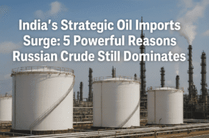 India’s Strategic Oil Imports Surge: 5 Powerful Reasons Russian Crude Still Dominates 1 India’s Strategic Oil Imports Surge: 5 Powerful Reasons Russian Crude Still Dominates