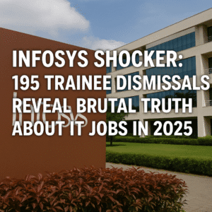 Infosys Shocker: 195 Trainee Dismissals Reveal Brutal Truth About IT Jobs in 2025