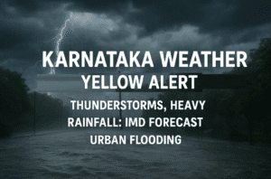 Karnataka Braces for 4 Days of Severe Weather: 3 Life-Saving Tips to Survive Thunderstorms and Flooding