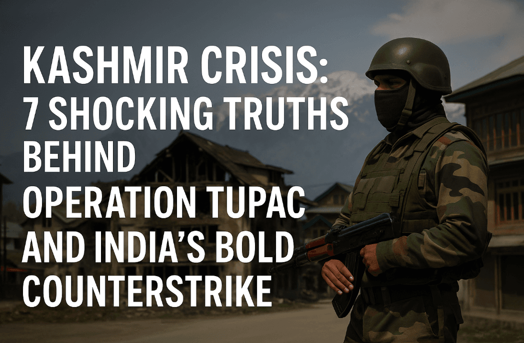 Kashmir Crisis: 7 Shocking Truths Behind Operation Tupac And India’s ...