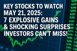 Key Stocks to Watch May 21, 2025: 7 Explosive Gains & Shocking Surprises Investors Can’t Miss!