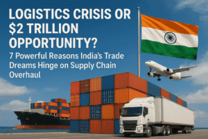 Logistics Crisis or $2 Trillion Opportunity? 7 Powerful Reasons India’s Trade Dreams Hinge on Supply Chain Overhaul