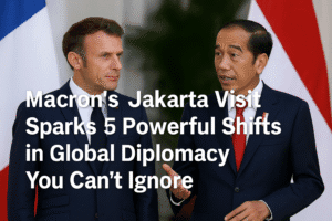 Macron’s Jakarta Visit Sparks 5 Powerful Shifts in Global Diplomacy You Can’t Ignore