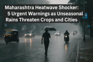 Maharashtra Heatwave Shocker: 5 Urgent Warnings as Unseasonal Rains Threaten Crops and Cities