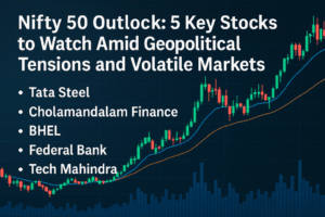 Nifty 50 Outlook: 5 Key Stocks to Watch Amid Geopolitical Tensions and Volatile Markets
