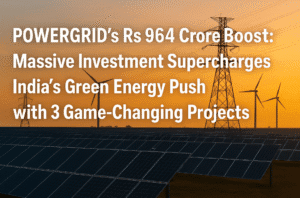 POWERGRID’s Rs 964 Crore Boost: Massive Investment Supercharges India’s Green Energy Push with 3 Game-Changing Projects