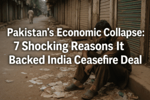 Pakistan’s Economic Collapse: 7 Shocking Reasons It Backed India Ceasefire Deal