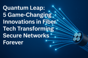Quantum Leap: 5 Game-Changing Innovations in Fiber Tech Transforming Secure Networks Forever