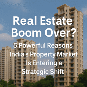 Real Estate Boom Over? 5 Powerful Reasons India’s Property Market Is Entering a Strategic Shift 1 Real Estate Boom Over? 5 Powerful Reasons India’s Property Market Is Entering a Strategic Shift