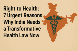Right to Health: 7 Urgent Reasons Why India Needs a Transformative Health Law Now