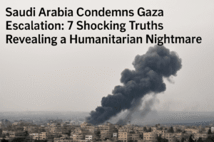 Saudi Arabia Condemns Gaza Escalation: 7 Shocking Truths Revealing a Humanitarian Nightmare