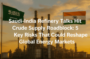 Saudi-India Refinery Talks Hit Crude Supply Roadblock: 5 Key Risks That Could Reshape Global Energy Markets