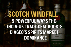 Scotch Windfall: 5 Powerful Ways the India-UK Trade Deal Boosts Diageo's Spirits Market Dominance 1 Scotch Windfall: 5 Powerful Ways the India-UK Trade Deal Boosts Diageo's Spirits Market Dominance