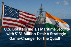 U.S. Bolsters India's Maritime Security with $131 Million Deal: A Strategic Game-Changer for the Quad!