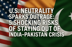 U.S. Neutrality Sparks Outrage: 5 Shocking Risks of Staying Out of India-Pakistan Crisis