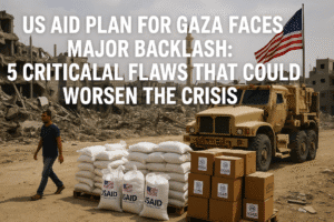 US Aid Plan for Gaza Faces Major Backlash: 5 Critical Flaws That Could Worsen the Crisis