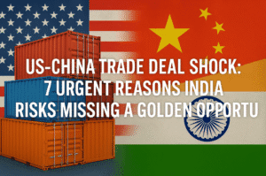US-China Trade Deal Shock: 7 Urgent Reasons India Risks Missing a Golden Opportunity